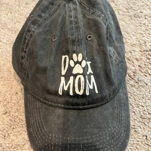 Gray dog mom hat